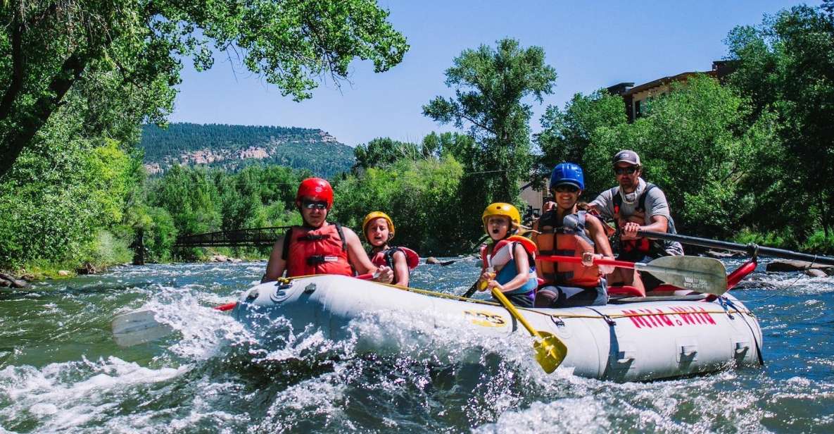 Durango, CO: Whitewater Rafting — 4 Hour Trip - Guided Tour and Historical Insights