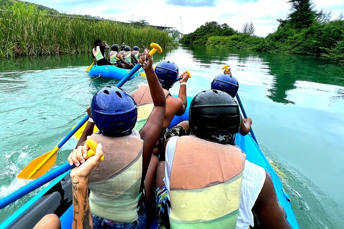 Falmouth Waterfalls River Tubing and Beach Adventure - Relaxing at the Caribbean Beach