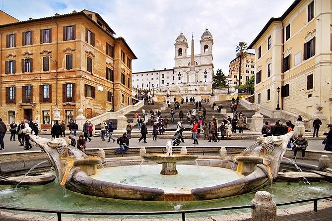 Fountains and Squares of Rome 2-Hour Walking Tour Semi - Private - Group Size and Duration