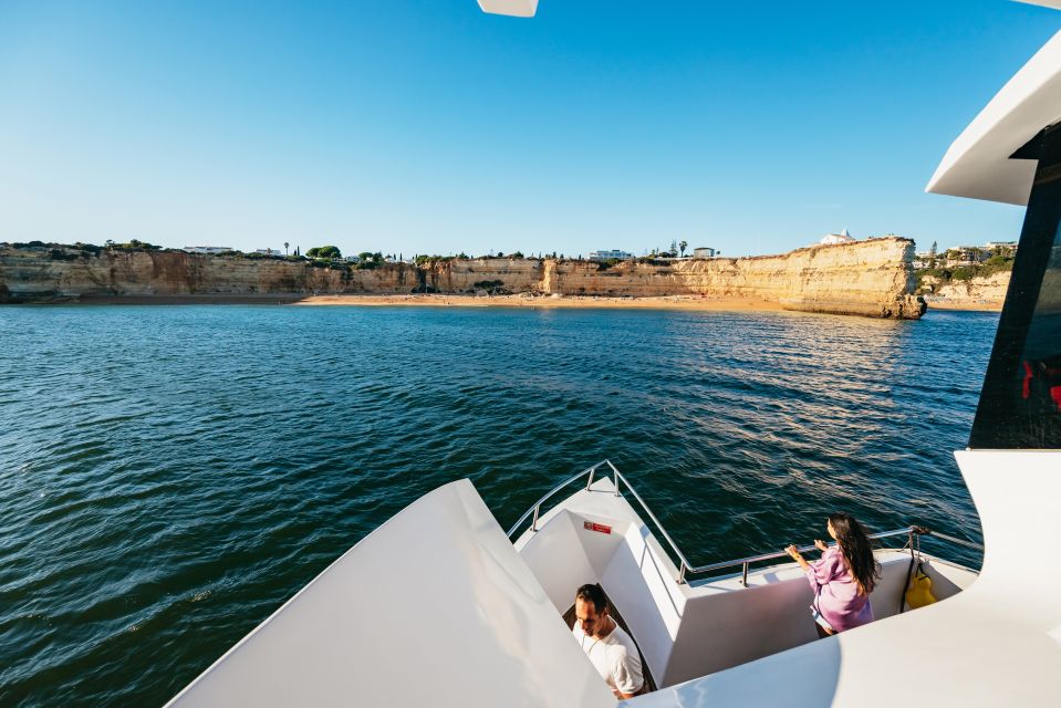 From Albufeira: Sunset Cruise and Beach BBQ With Open Bar - Dining and Beverages