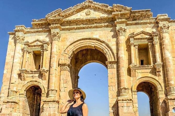 From Amman: Private Full Day Tour Jerash Ajloun & Um Qais - English-speaking Driver Service