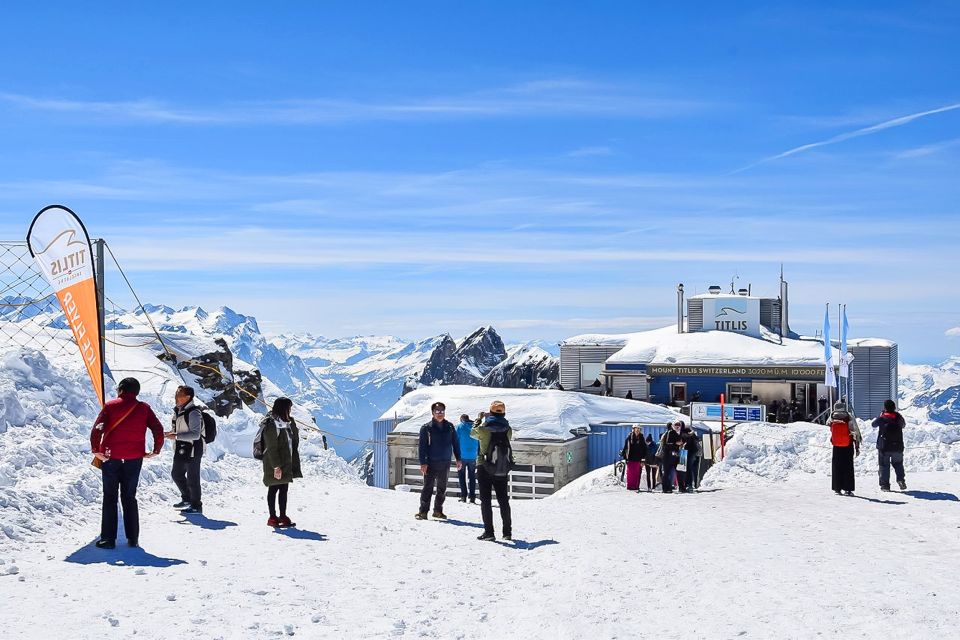 From Lucerne: Titlis Half-Day Tour – Eternal Snow & Glacier - Panoramic Cable Car Views