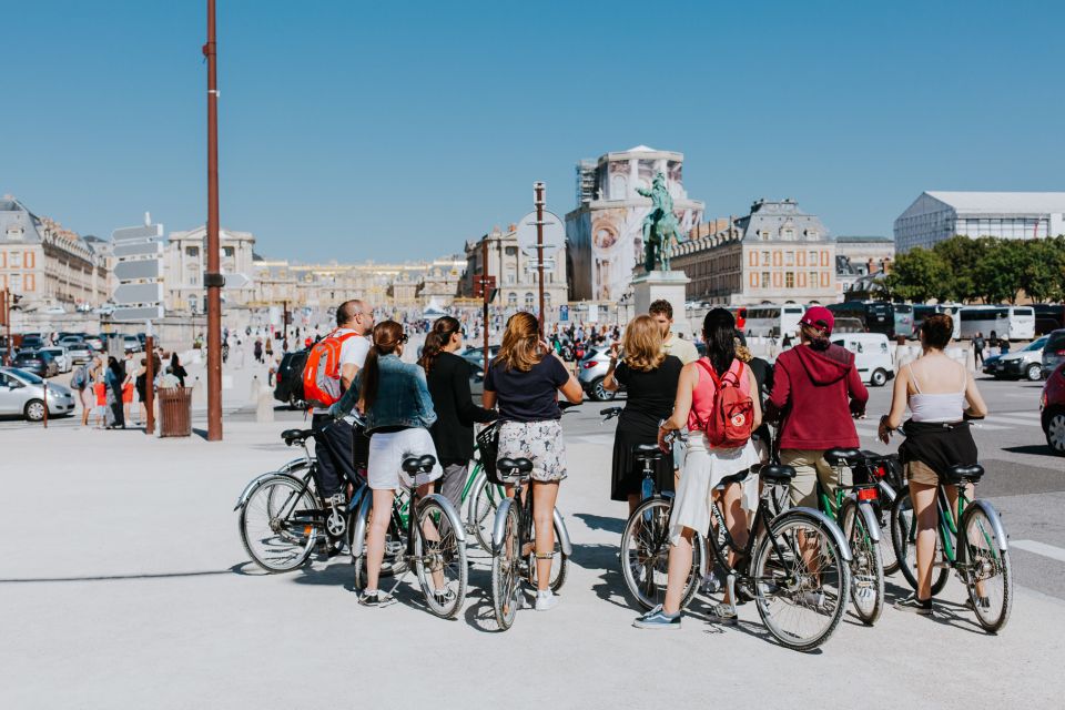 From Paris: Bike Tour to Versailles With Timed Palace Entry - Exploring Versailles Palace