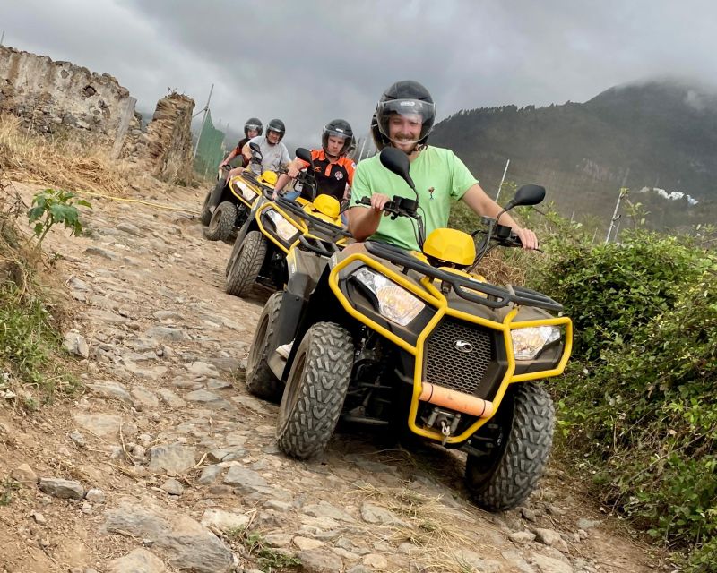 From Puerto De La Cruz: Quad Ride With Snack and Photos - Safety and Orientation