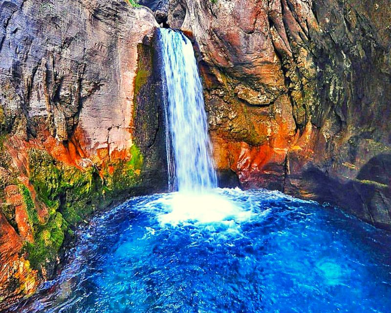 From Side:Discover Hidden Beauty of Alanya Sapadere Canyon - Cave Exploration