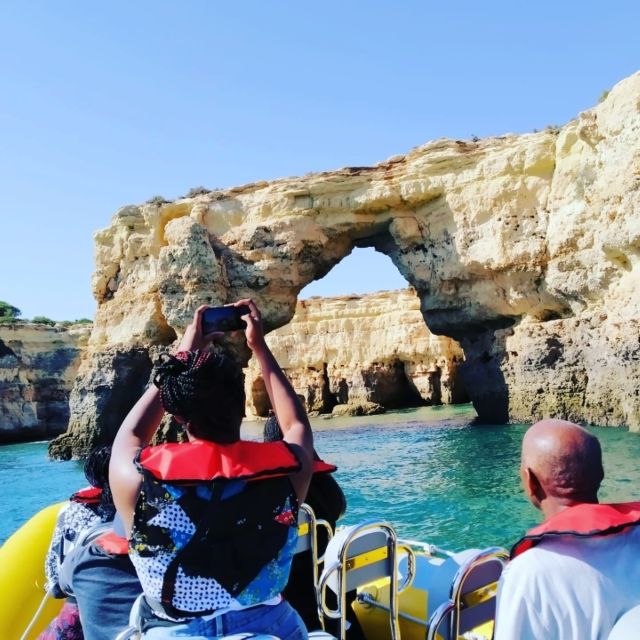 From Vilamoura: 2.5-Hour Benagil Cave and Dolphins Boat Tour - Dolphin Watching Along the Coast