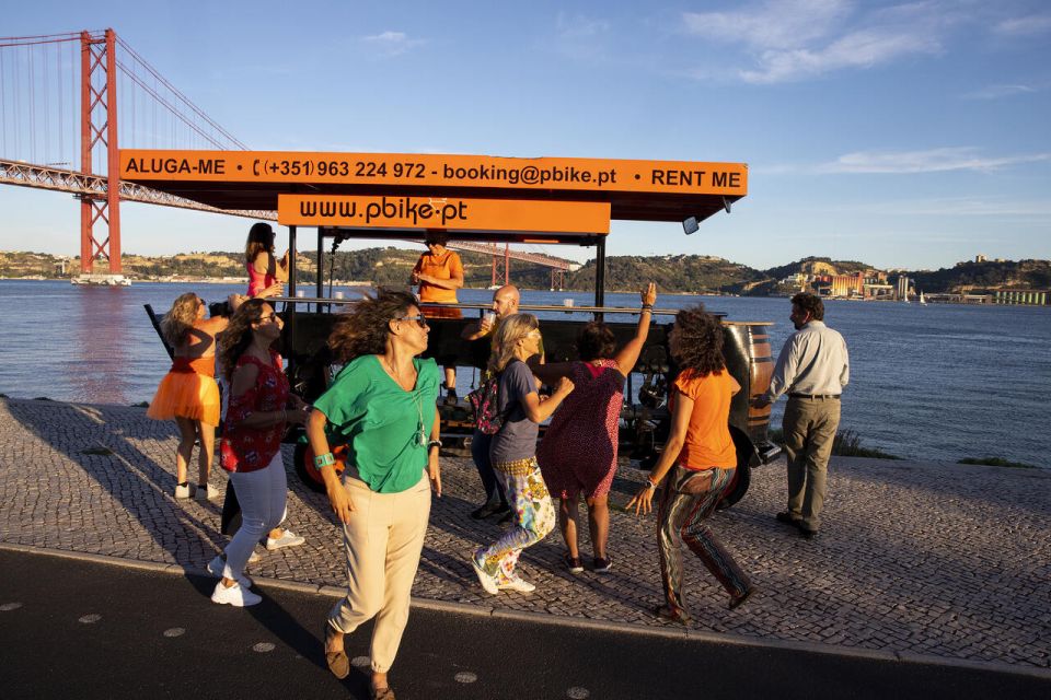 Fun Beer Bike by the Seafront in Lisbon - Accessibility and Inclusivity