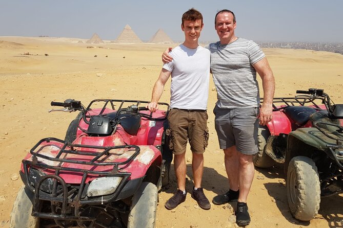 Giza Pyramids and Quad ATV Bike One Hour Around Sahara Desert in Giza - Quad ATV Bike Ride