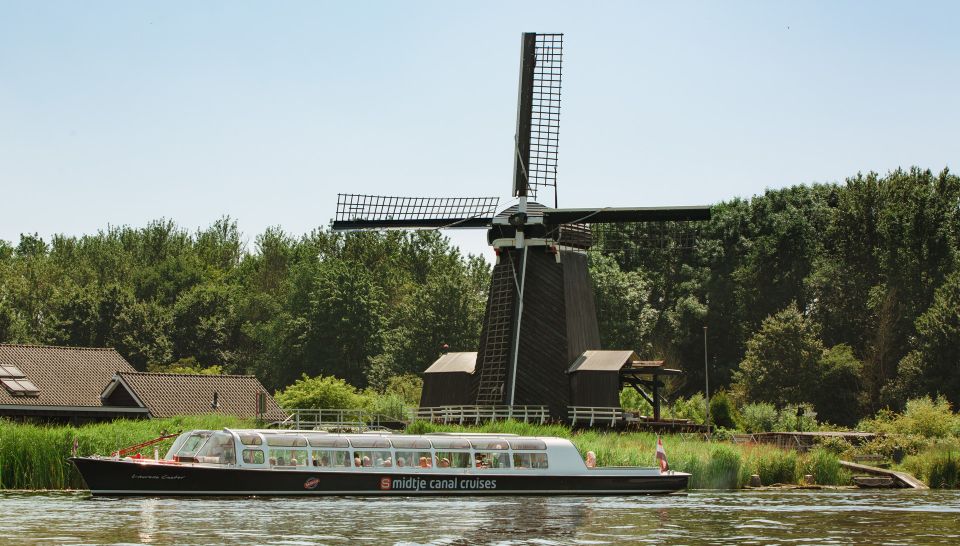 Haarlem: Dutch Windmill & Spaarne River Sightseeing Cruise - Immersive Audio Guide Options