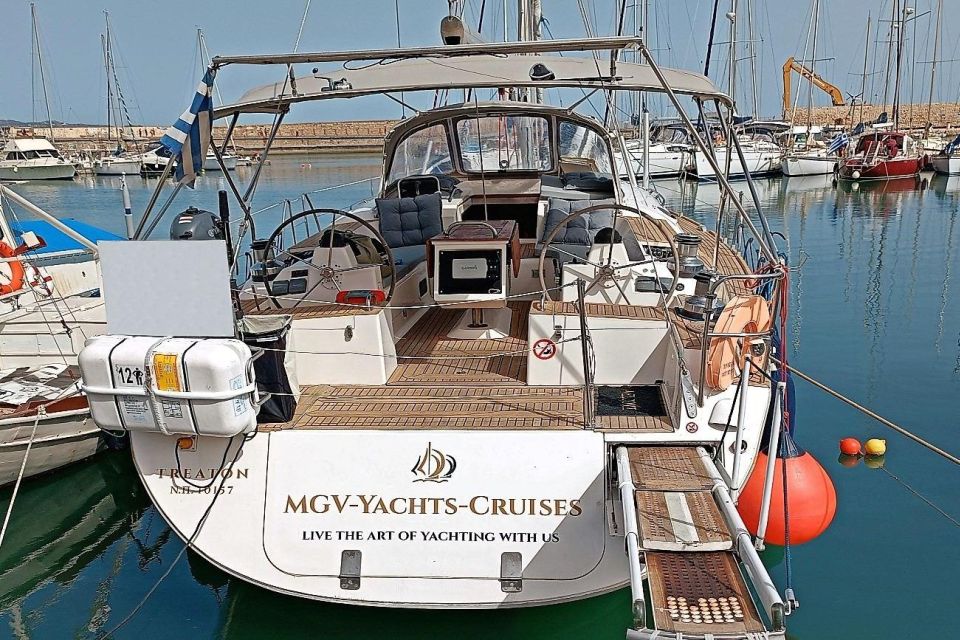 Heraklion: Dia Island Luxury Sailing Trip - up to 14 Guests - Cancellation Policy