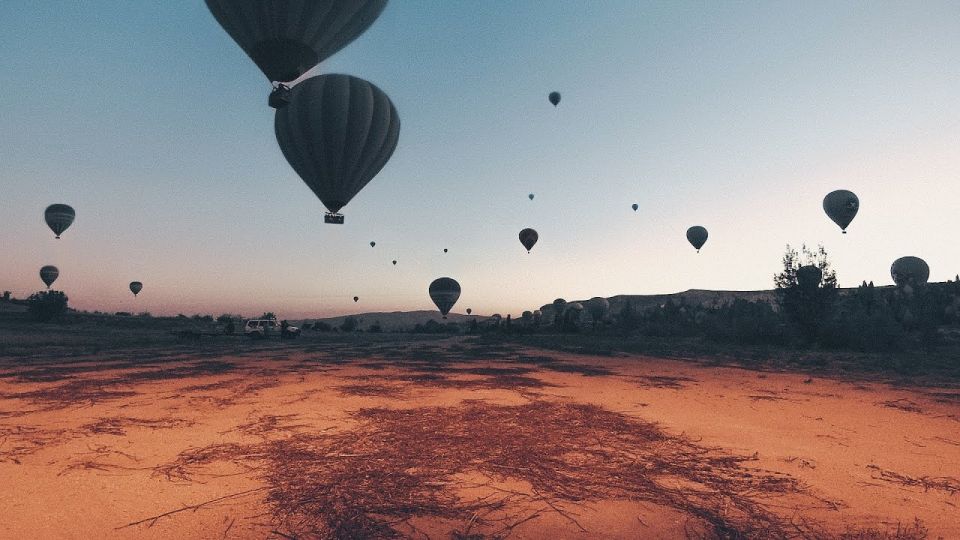 Hot Air Balloons in Goreme Red Valley - Breathtaking Views