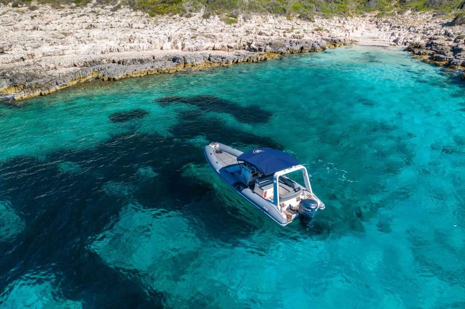 Hvar: Blue Cave, Green Cave & Stiniva Beach Speed Boat Tour - Blue Lagoon