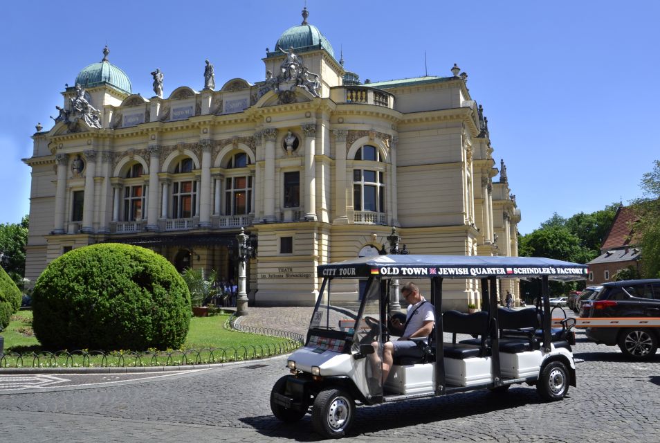 Krakow: Private Guided City Tour by Electric Car - Capacity and Duration