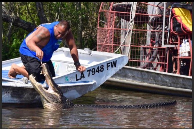 Large Airboat Swamp Tour With Transportation From New Orleans - Engaging Guides