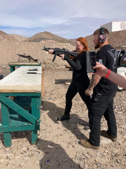 Las Vegas: Mojave Desert Shooting Experience With 3 Guns - Age Restrictions