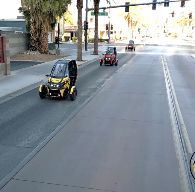 Las Vegas: Self-Drive Strip Tour in an Electric EVR Car - Deposit and Damage Policy