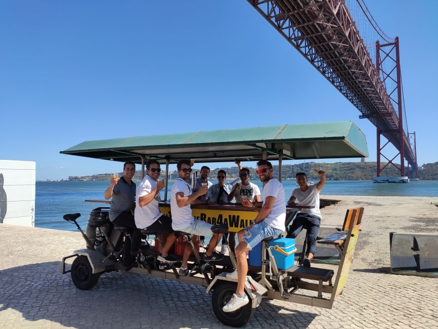 Lisbon: Beer Bike Tour With Sangria and Beer - Tour Guide and Driver Provided