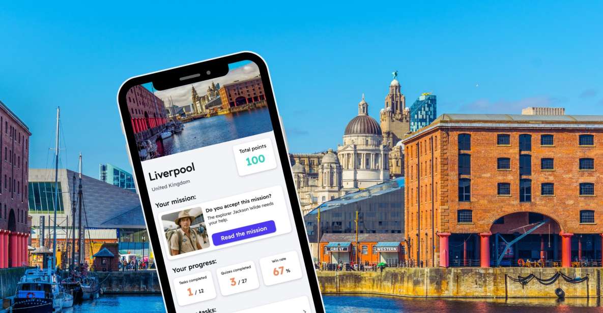 Liverpool: City Exploration Game and Tour on Your Phone - Quizzes and Explanations