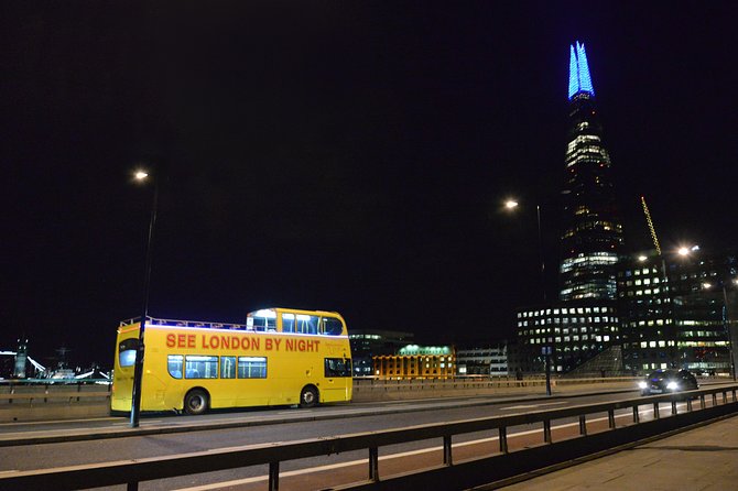 London by Night Sightseeing Tour - Open Top Bus - Additional Details