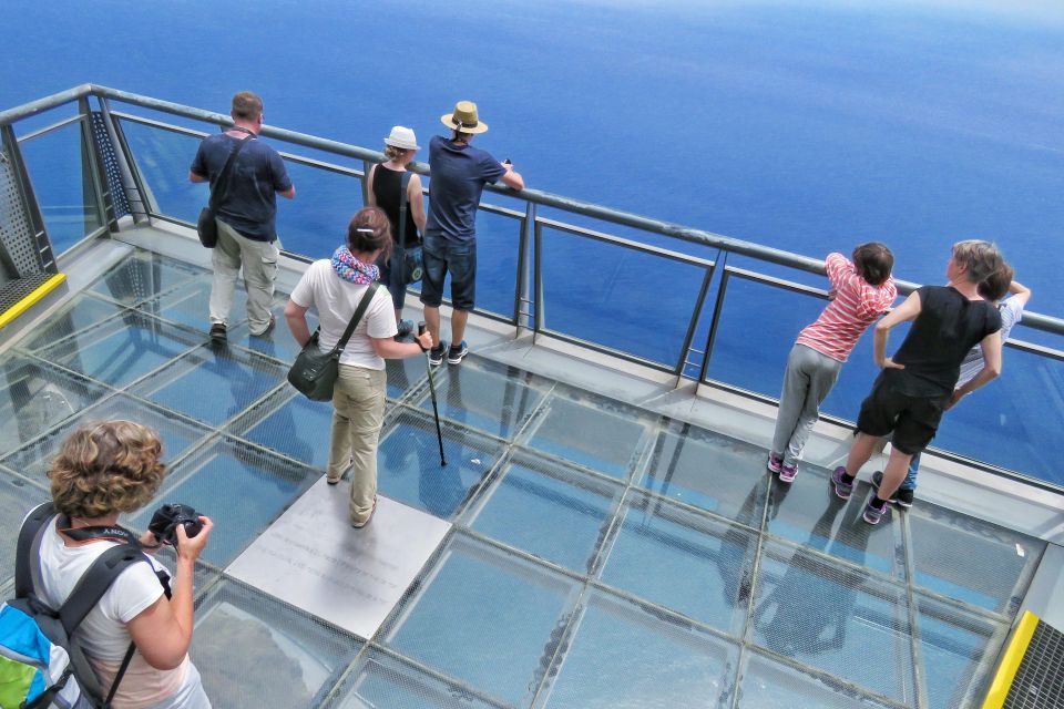 Madeira: Wine&Tapas, Cabo Girão Skywalk 4x4 Jeep Adventure - Quinta Do Barbusano Winery