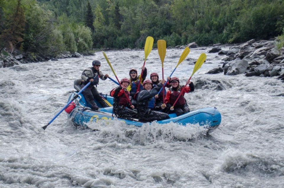 MATANUSKA GLACIER: LIONS HEAD WHITEWATER RAFTING - Inclusive Rafting Experience