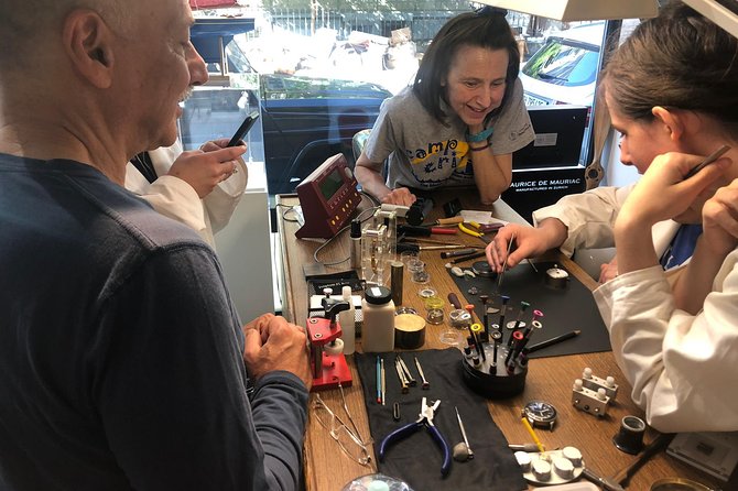 Maurice Watch Workshop in Zurich - Craft Techniques