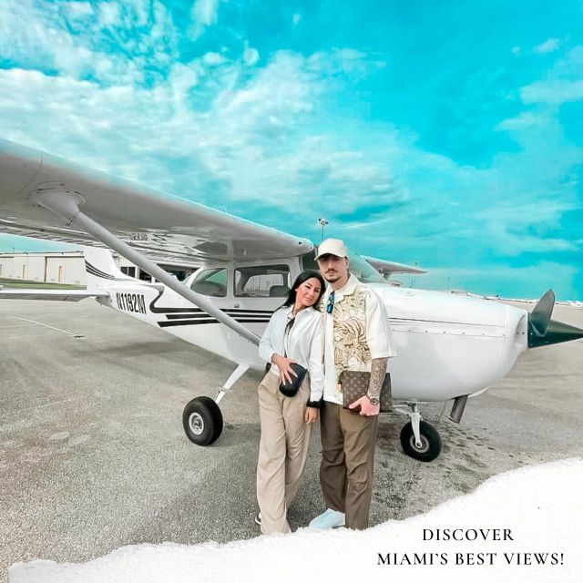 Miami Beach: Private Luxury Airplane Tour With Champagne - Tour Experience