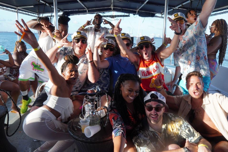 Miami: Booze Cruise Boat Party With Dj, Snacks, & Open Bar - Photography and Souvenirs