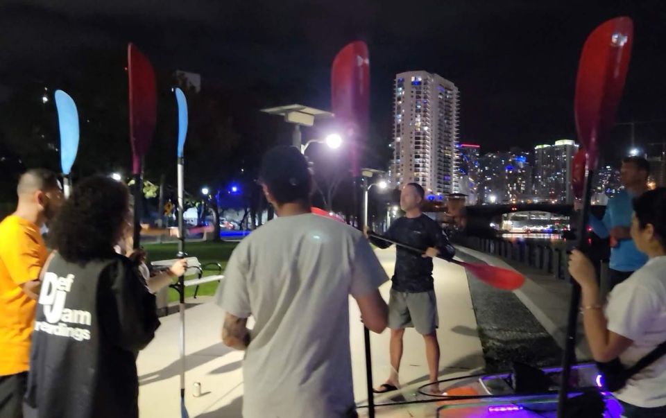 Miami: Guided LED-LIT Kayak Night Tour With Drinks - Customer Feedback