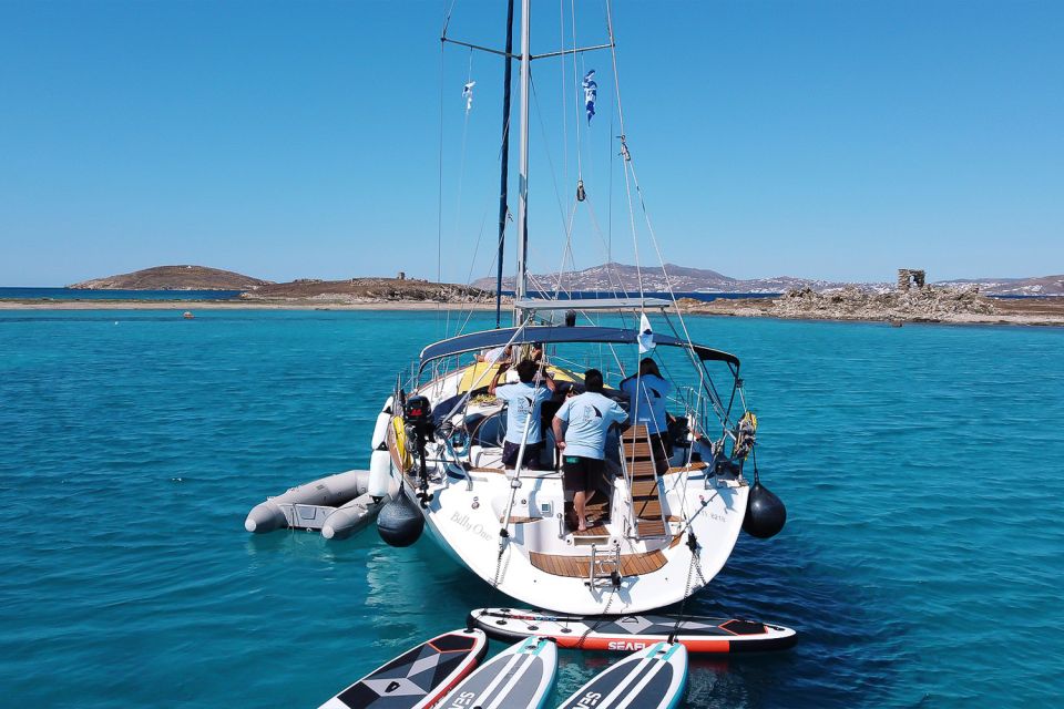 Mykonos: Delos and Rhenia Cruise With Swim and Greek Meal - Booking Information