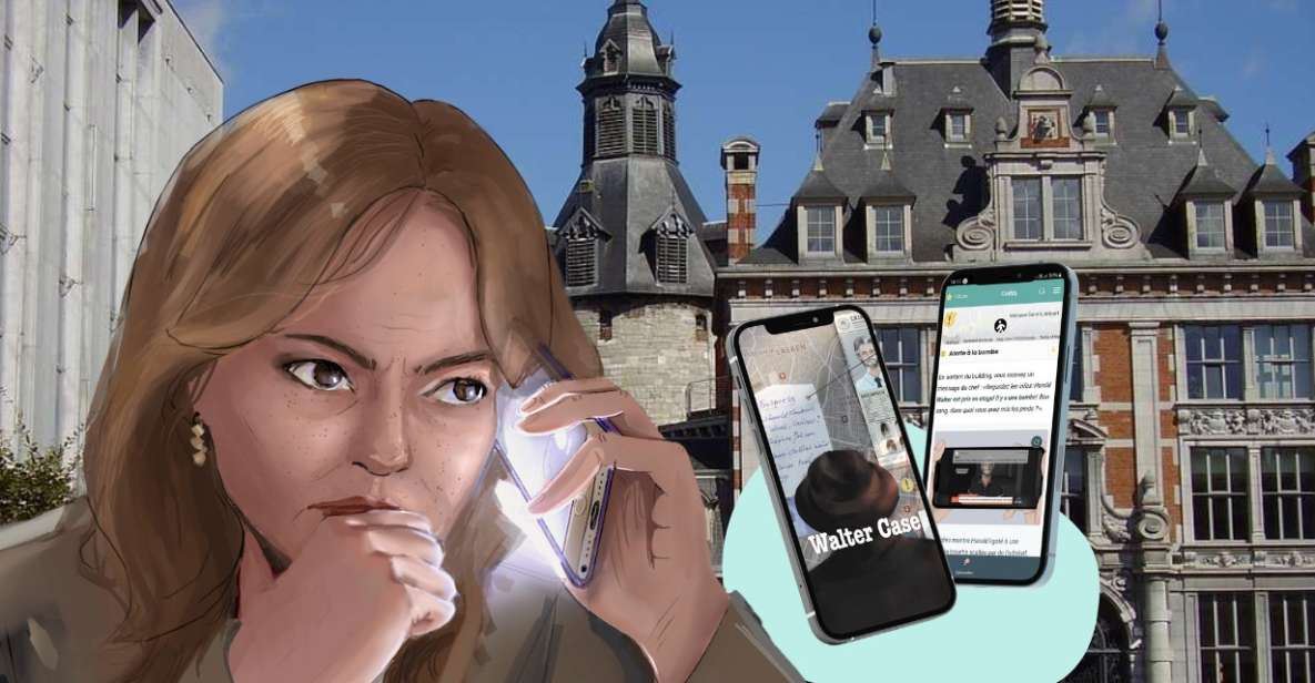 Namur: The Walter Case Outdoor Escape Game via Smartphone - Meeting Point