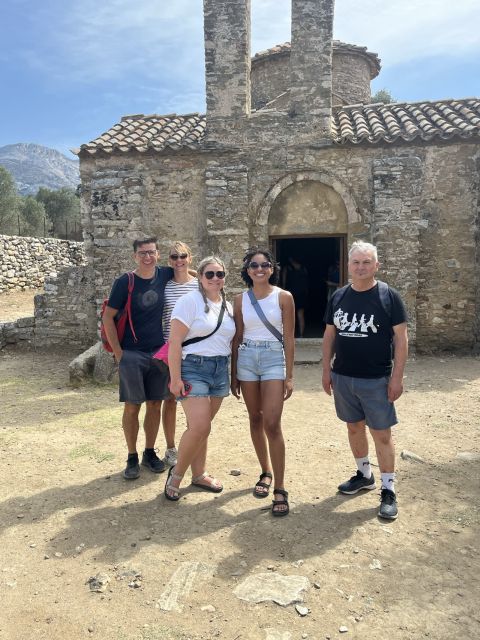 Naxos: Private E-Bike Tour With Wine Tasting Inland Methexis - Visiting the Citron Distillery