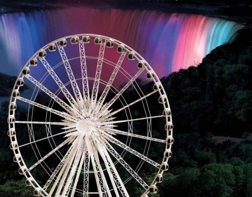 Niagara Falls Tour From Toronto With Niagara Skywheel - Tour Duration and Stops