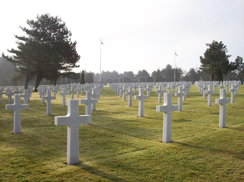 Normandy: Omaha Beach U.S. Cemetery Guided Walking Tour - Logistics and Accessibility Details