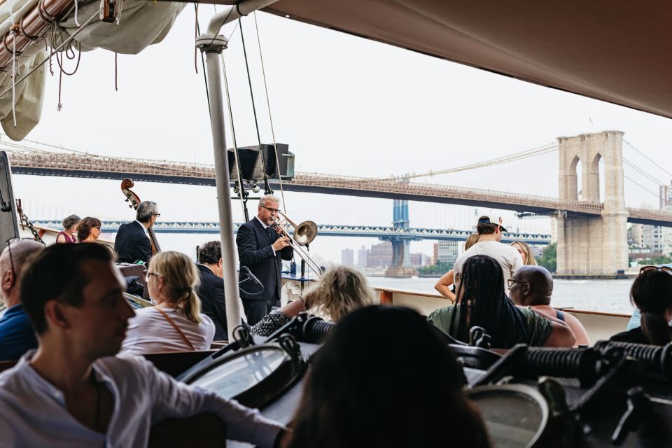 Nyc: Epic Tall Ship Sunset Jazz Sail With Wine Option - Booking and Reservation