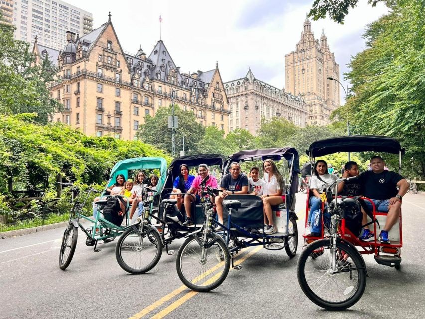 Official Central Park Pedicab Tours - Inclusions and Exclusions