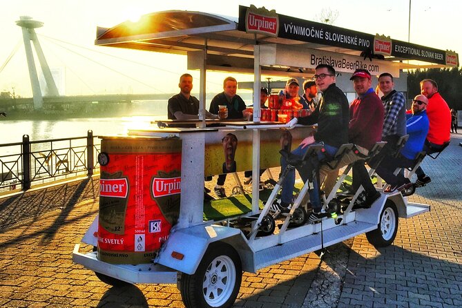 Original Bratislava Beer Bike Tours - All-you-can-drink - Unique Beer Experience