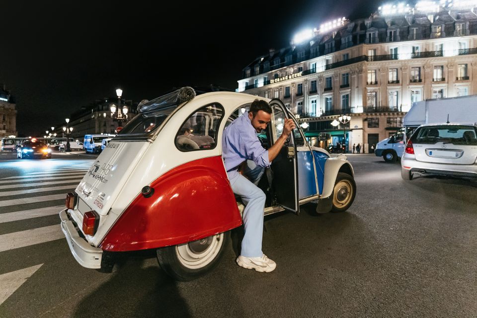 Paris: Discover Paris by Night in a Vintage Car With a Local - Optional Add-Ons and Inclusions