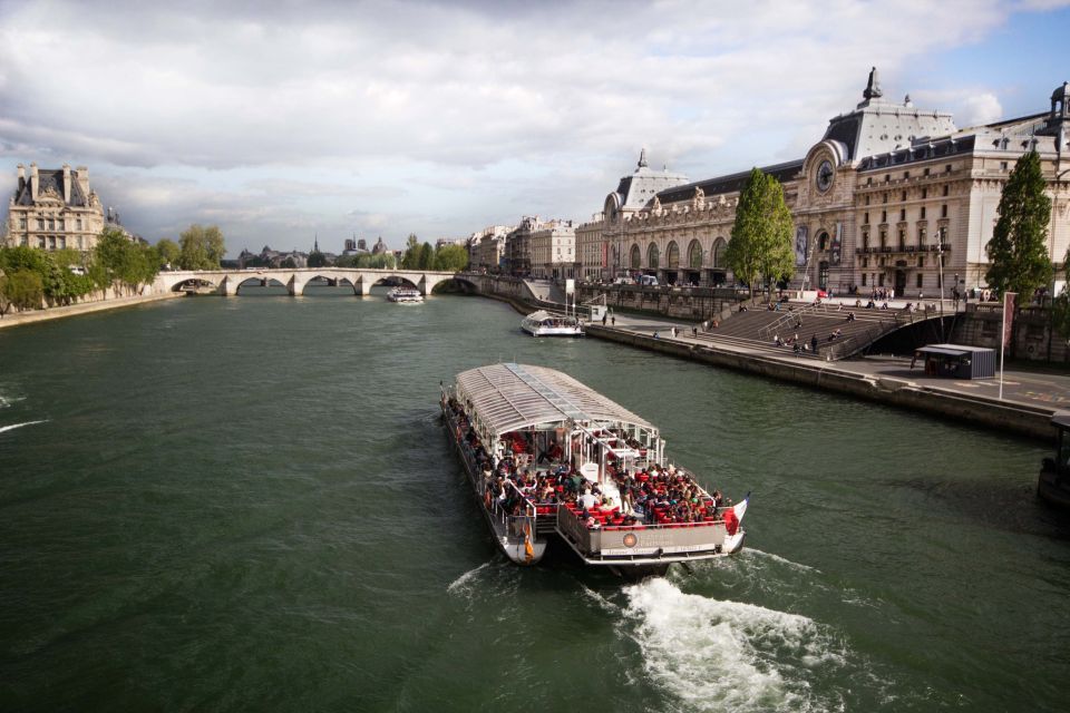 Paris: Eiffel Tower Hosted Tour, Seine Cruise and City Tour - Included and Excluded