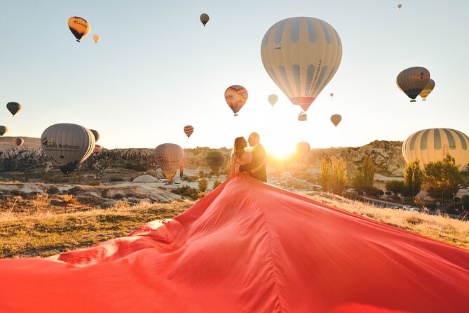 Photoshoot in Cappadocia With Free Flying Dress - Reviews and Rating