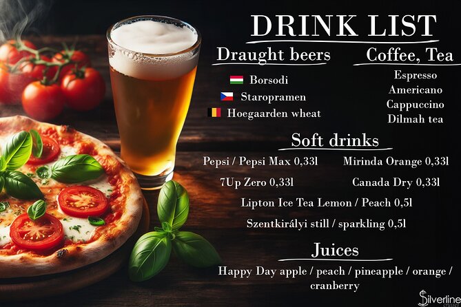 Pizza & Beer Downtown Budapest Cruise - Passenger Policies