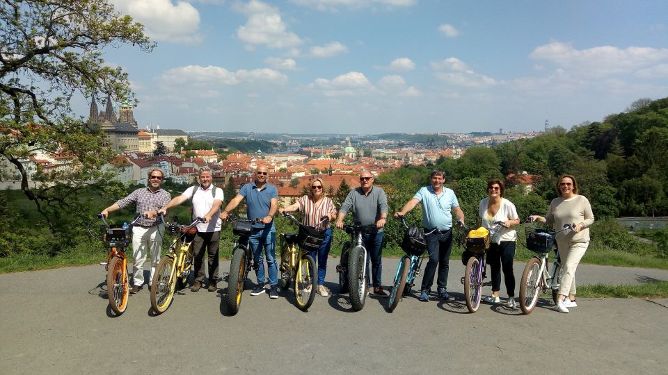 Prague: 7 Best Viewpoints of Prague E-Bike Tour - Tour Inclusions