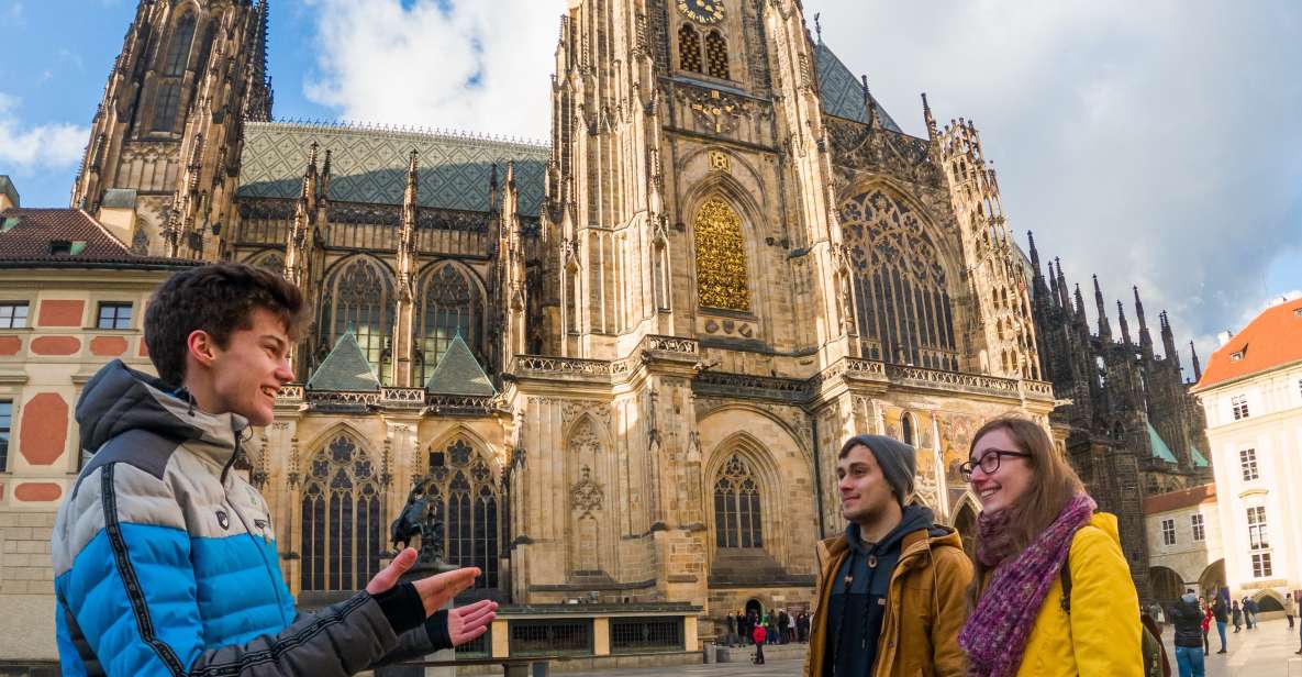 Prague: Castle & Ch. Bridge Private Walking Tour With Pickup - Itinerary and Landmarks