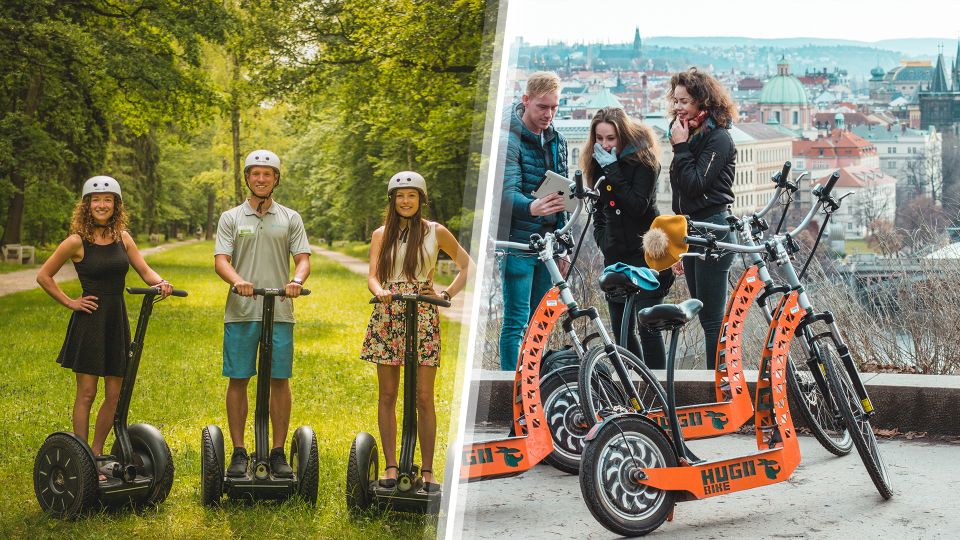 Prague Highlights: Segway & E-Scooter Tour With Taxi Pick-Up - Intimate Tour Experience