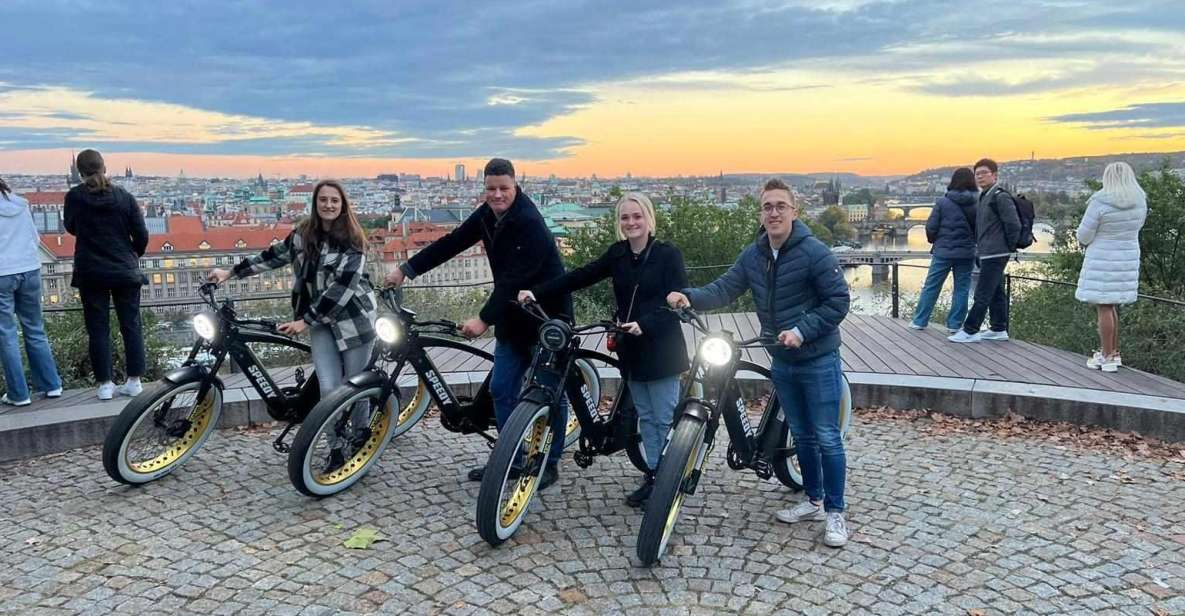 Prague Historical & Viewpoints Retro E-Bike Group Tour - Price and Cancellation Policy