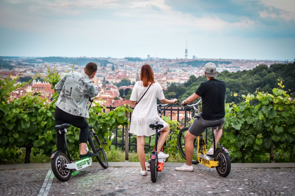 Prague: Old Town Highlights E-Scooter Small Group Tour - Hidden Gems and Local Life