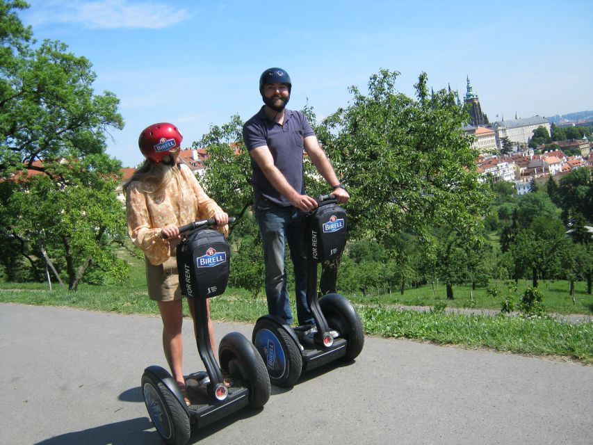 Prague: Segway Sightseeing Live-Guided Tour - Experiencing Scenic Parks and Breweries