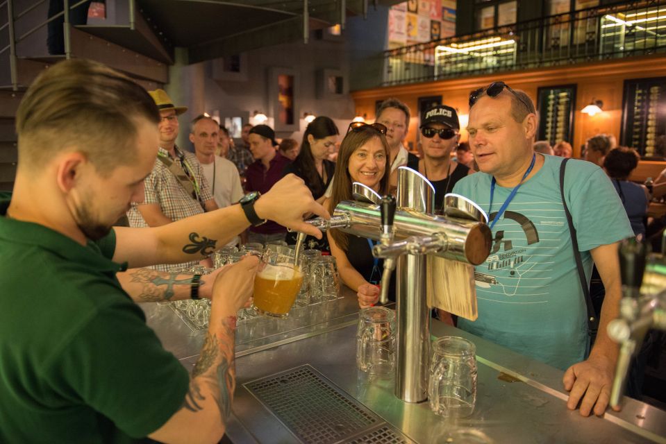 Prague: Staropramem Brewery Self-Guided Tour With Tasting - Beer-Making Process