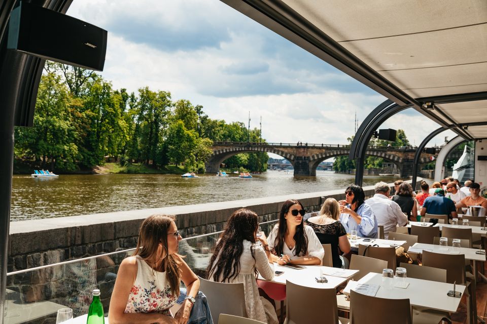 Prague: Vltava River Lunch Cruise in an Open-Top Glass Boat - Customer Feedback and Ratings