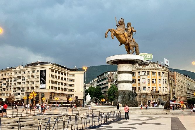 Private Day Tour Of Skopje And North Macedonia From Tirana Exploring Skopjes Old Bazaar